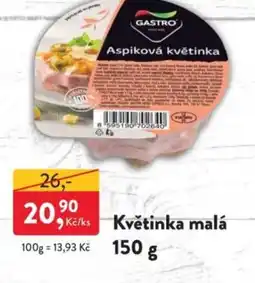 MP Krásno Gastro Květinka malá nabídka
