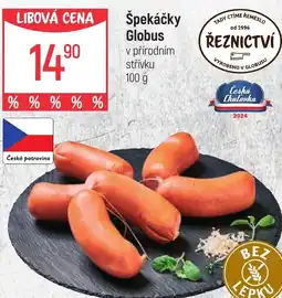 Globus Špekáčky Globus nabídka