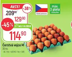 Globus Čerstvá vejce M nabídka