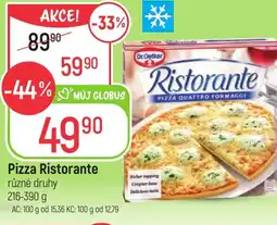 Globus Dr.Oetker Pizza Ristorante nabídka