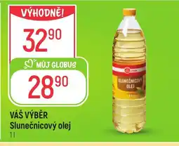 Globus VÁŠ VÝBĚR Slunečnicový olej nabídka