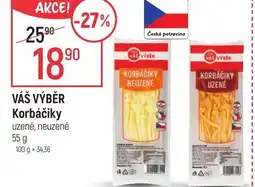 Globus VÁŠ VÝBĚR Korbáčiky nabídka