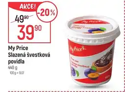 Globus My Price Slazená švestková povidla nabídka