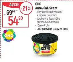 Globus OHO Autovůně Scent nabídka