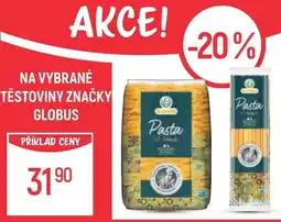 Globus Na vybrané těstoviny značky Globus nabídka