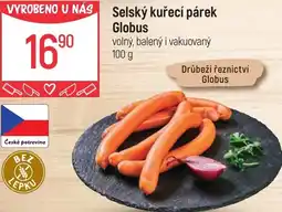 Globus Selský kuřecí párek Globus nabídka