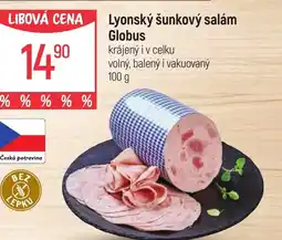 Globus Lyonský šunkový salám Globus nabídka