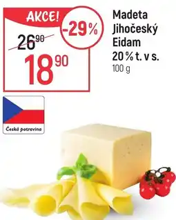 Globus Madeta Jihočeský Eidam 20% t.v.s nabídka