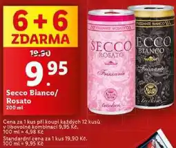 Lidl Secco Bianco/Rosato, 200 ml nabídka