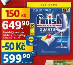 Lidl Finish Quantum tablety do myčky, 150 ks nabídka