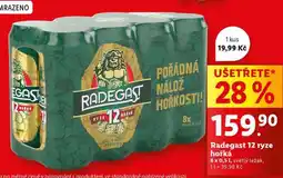 Lidl Radegast 12 ryze hořká, 8x 0,5 l nabídka