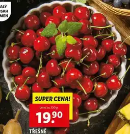 Lidl TŘEŠNĚ, cena za 100 g nabídka