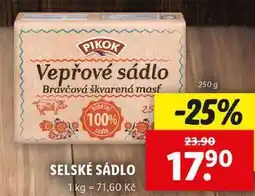Lidl SELSKÉ SÁDLO, 250 g nabídka