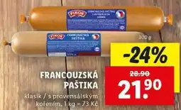 Lidl FRANCOUZSKÁ PAŠTIKA, 300 g nabídka