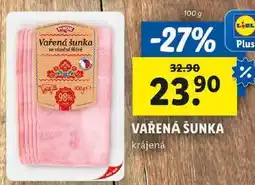 Lidl VAŘENÁ ŠUNKA, 100 g nabídka