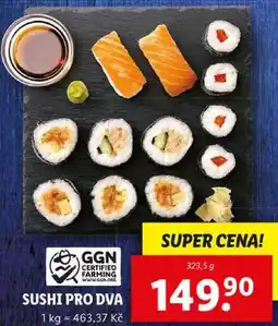 Lidl SUSHI PRO DVA, 323,5 g nabídka