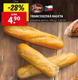 Lidl FRANCOUZSKÁ BAGETA, 125 g nabídka