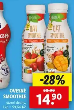 Lidl OVESNÉ SMOOTHIE, 250 g nabídka