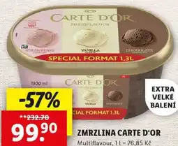 Lidl ZMRZLINA CARTE D'OR, 1300 ml nabídka
