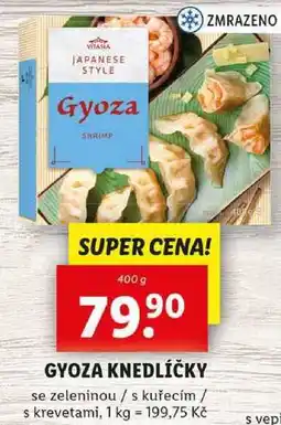 Lidl GYOZA KNEDLÍČKY, 400 g nabídka
