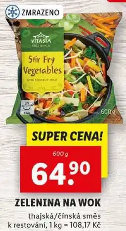 Lidl ZELENINA NA WOK, 600 g nabídka