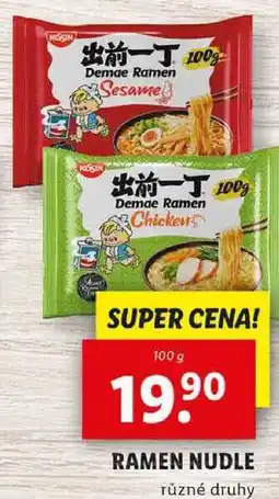 Lidl RAMEN NUDLE, 100 g nabídka