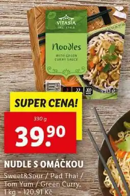 Lidl NUDLE S OMÁČKOU, 330 g nabídka