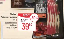 Globus WEBER Grilovací slanina nabídka