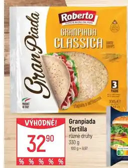 Globus Granpiada Tortilla nabídka