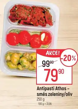Globus Antipasti Athos - směs zeleniny/oliv nabídka