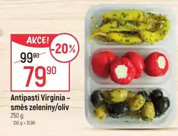 Globus Antipasti Virginia - směs zeleniny/oliv nabídka