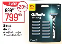 Globus Gillette Mach3 nabídka