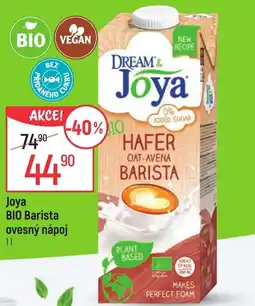 Globus Joya BIO Barista ovesný nápoj nabídka