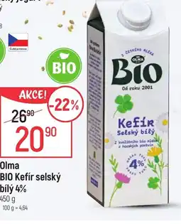 Globus OLMA Bio Kefír selský bílý 4% nabídka
