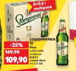 Kaufland Pivo staropramen 12 nabídka