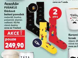 Kaufland Dárkové balení ponožek nabídka