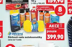 Kaufland Velvana dárková sada autokosmetiky nabídka