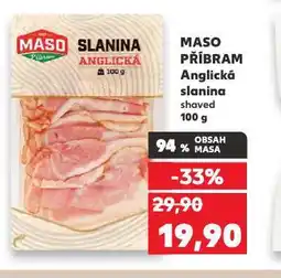 Kaufland Anglická slanina nabídka