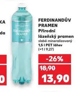 Kaufland Ferdinandův pramen nabídka