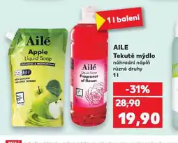 Kaufland Aile tekuté mýdlo nabídka