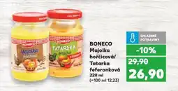 Kaufland Boneco tatarka feferonková nabídka