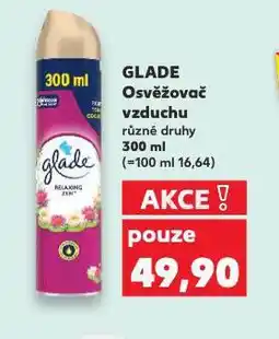 Kaufland Glade osvěžovač vzduchu gel nabídka