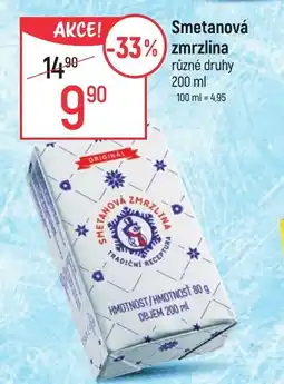 Globus Smetanová zmrzlina nabídka