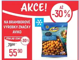 Globus Na bramborové výrobky značky Aviko nabídka