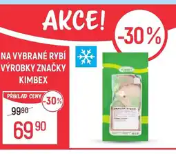 Globus Na vybrané rybí výrobky značky Kimbex nabídka