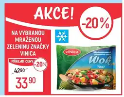 Globus Na vybranou mraženou zeleninu značky Vinica nabídka