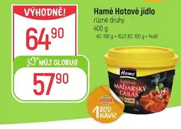 Globus Hamé Hotové jídlo nabídka