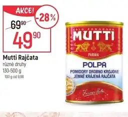 Globus Mutti Rajčata nabídka