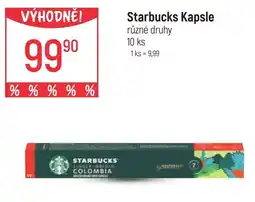 Globus STARBUCKS Kapsle nabídka
