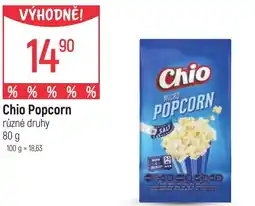 Globus CHIO Popcorn nabídka